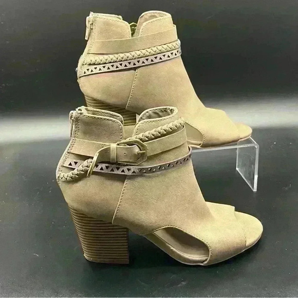 Maurice’s Sabrina open toe ankle bootie size 7 1/2 - Picture 1 of 6